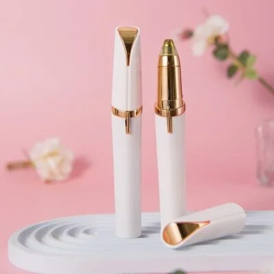 Electric Painless Eyebrow Trimmer Scissors Hair Remover – Precision Beauty Tool for Women