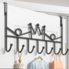 7 hook heavy duty over the door hanger/ rack