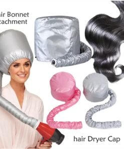Alternative view of Bonnet Dryer Attachment – Adjustable Soft Hood Hair Dryer Cap