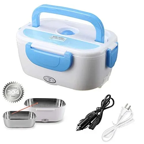 Stainless Steel Electric Lunch Box Food Warmer – Portable Meal Heater - Image 2
