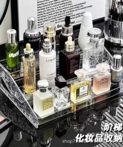 3 Tier Clear Acrylic Skincare/Perfume Organiser - Image 3