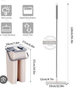Magic Mop +Bucket With Extra Top Cloth