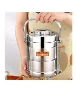 1.4L 3 in 1 Stainless Steel Food Flask - Image 3